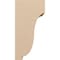 Ekena Millwork 10"W x 10"D x 20"H Wide Van Buren Rough Cedar Woodgrain TimberThane Corbel, Primed Tan CORUR10X10X20VANRCPR - alternate 3